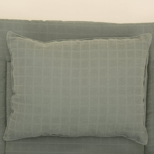 Double Sided Changing Pad and Pillow - Haki Müslin