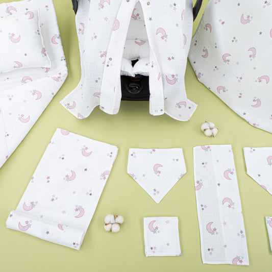 11 Piece - Newborn Sets - Summery - Pembe Ay