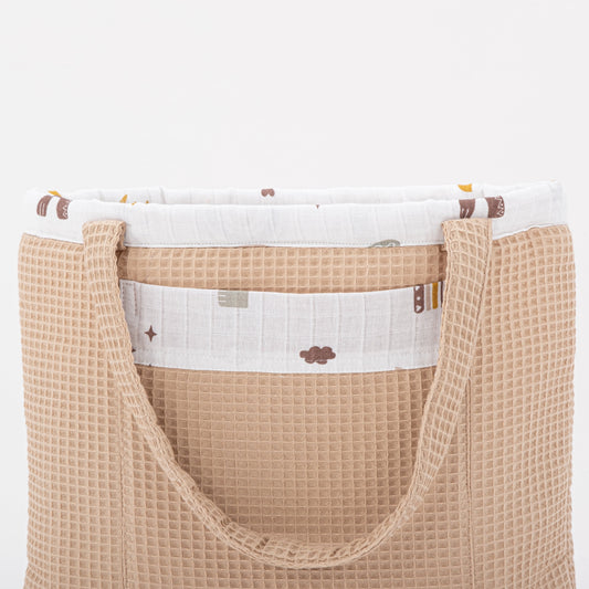 Baby Care Bag - Kumsal Beji Petek - Galaksi ve Harfler
