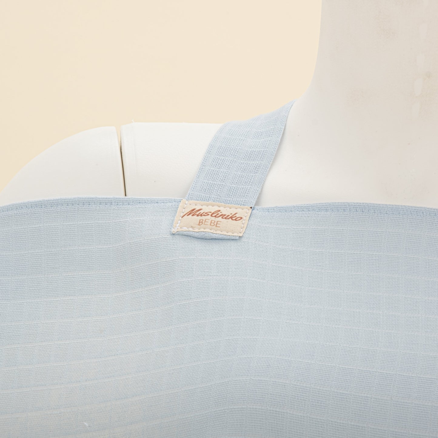Breastfeeding Bib - Bebe Mavisi Müslin