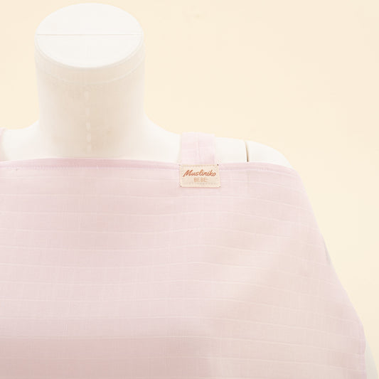 Breastfeeding Bib - Bebe Pembe Muslin