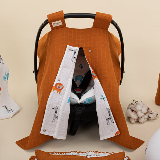 18 Piece Full Set - Double Sided - Kiremit Muslin - Fil