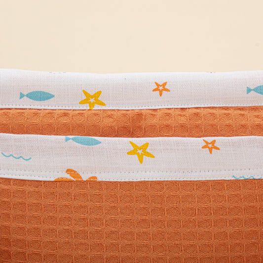 Baby Care Bag - Turuncu Petek - Ahtapot