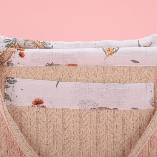 Baby Care Bag - Krem Örgü - Koala