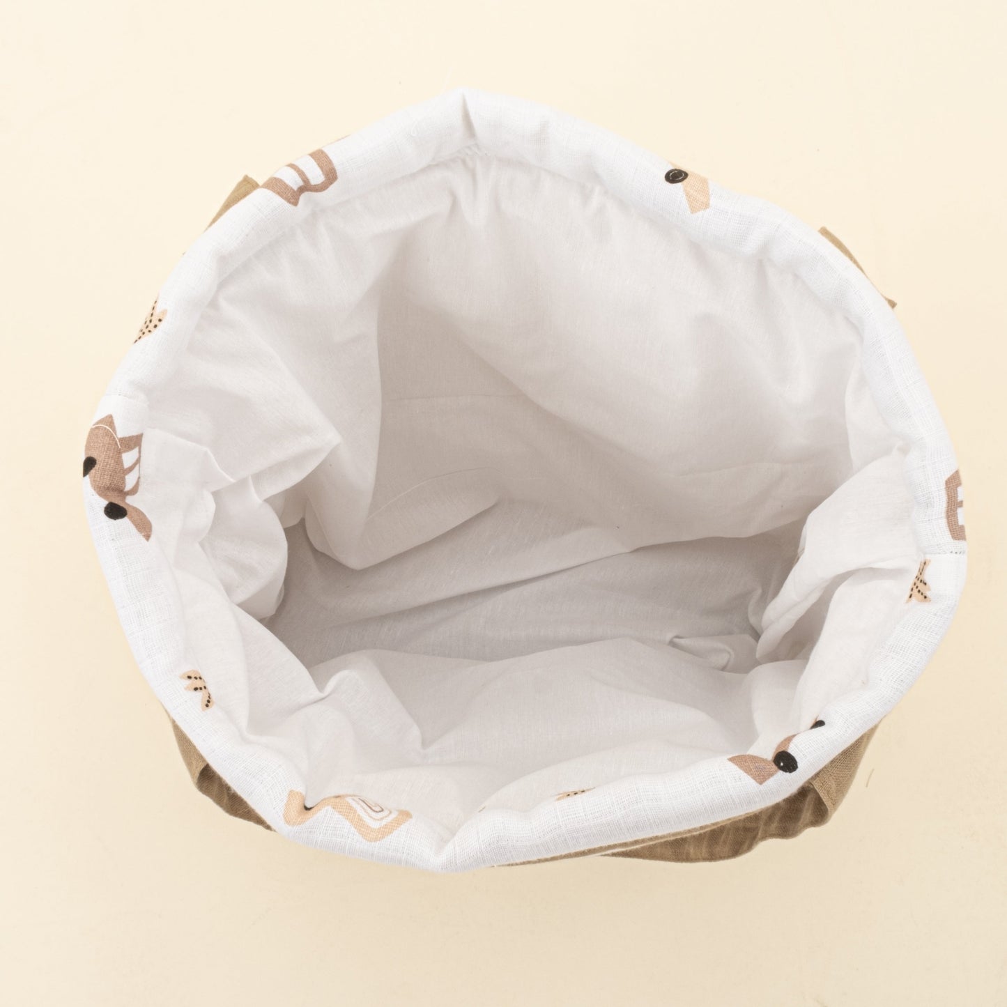 Baby Care Bag - Toprak Muslin - Kahverengi Arabalar