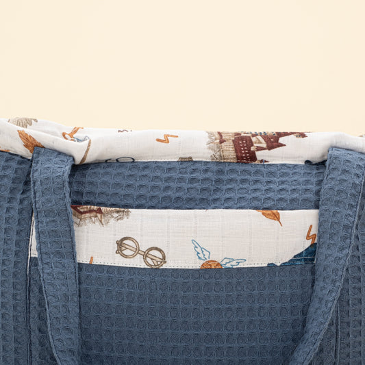 Baby Care Bag - İndigo Petek - Harry