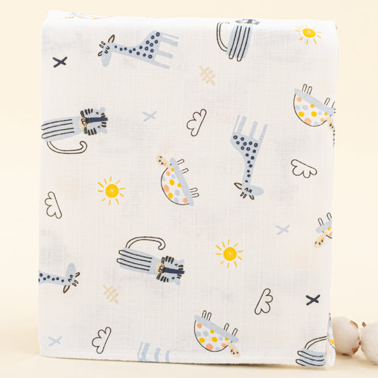 Muslin Cover - Mavi Canlılar