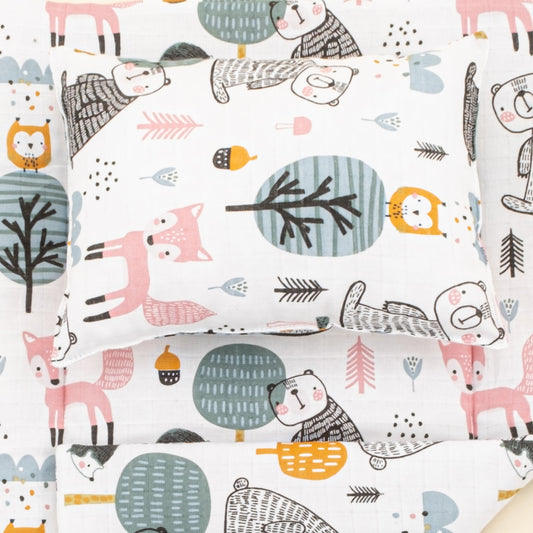 Double Sided Changing Pad and Pillow - Tilki