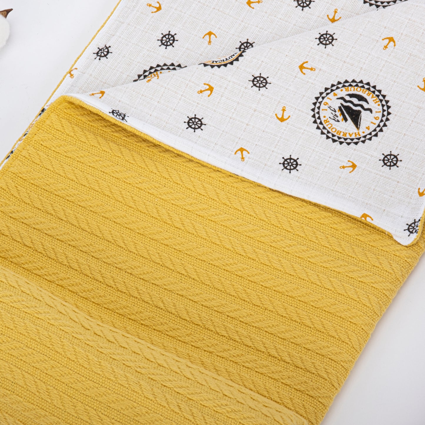 9 Piece - Newborn Sets - Winter - Mustard Knitting - Yellow Ship