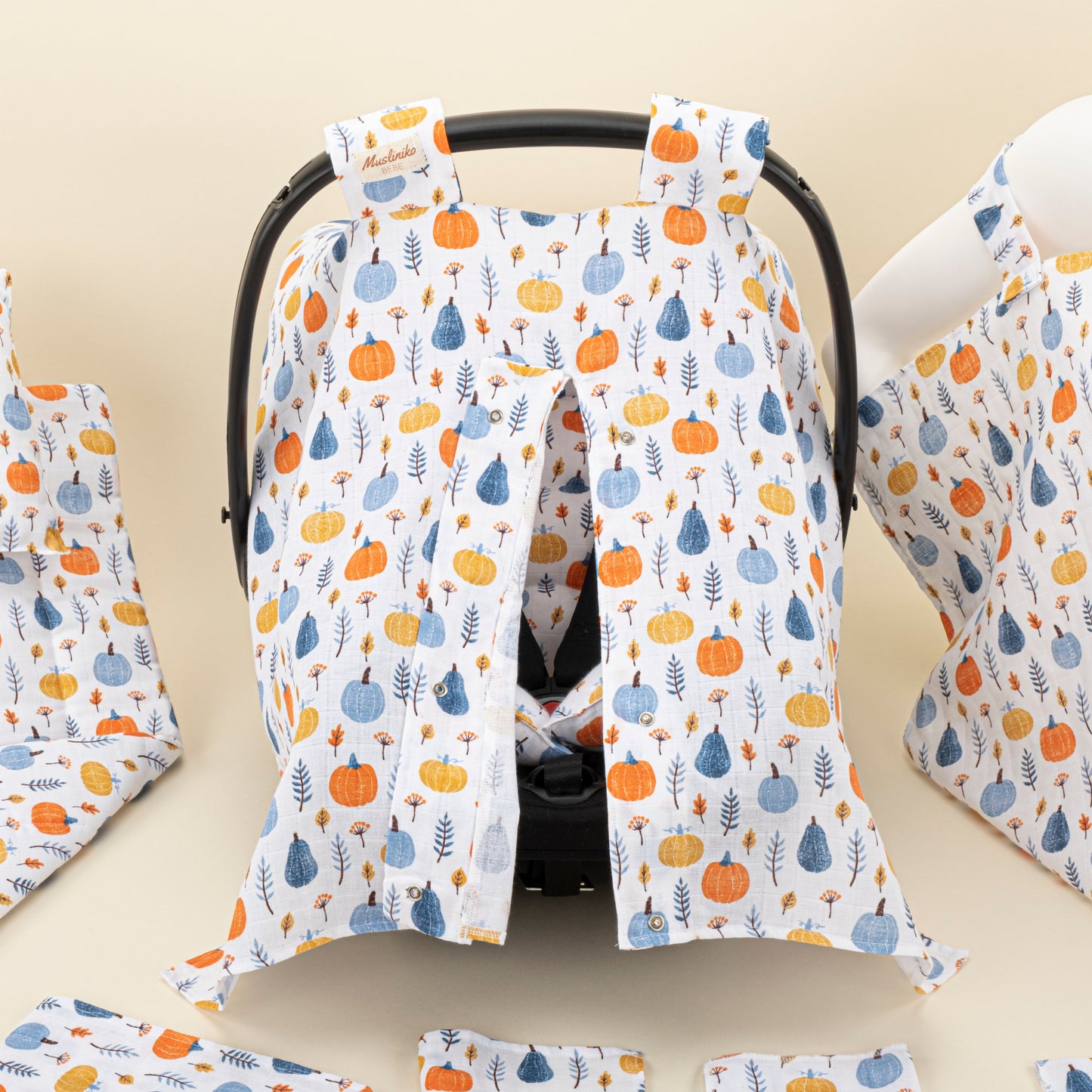 10 Piece - Newborn Sets - Summery - Orange Pumpkin