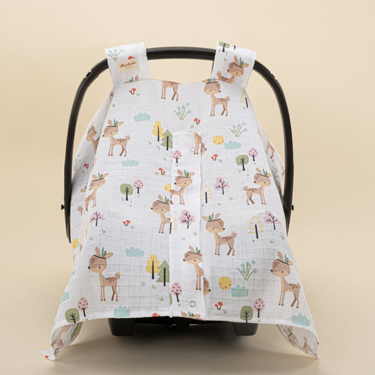Stroller Cover Set - Single Side - Deer