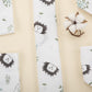 9 Pieces - Newborn Sets - Winter - Mint Honeycomb - Hedgehogs