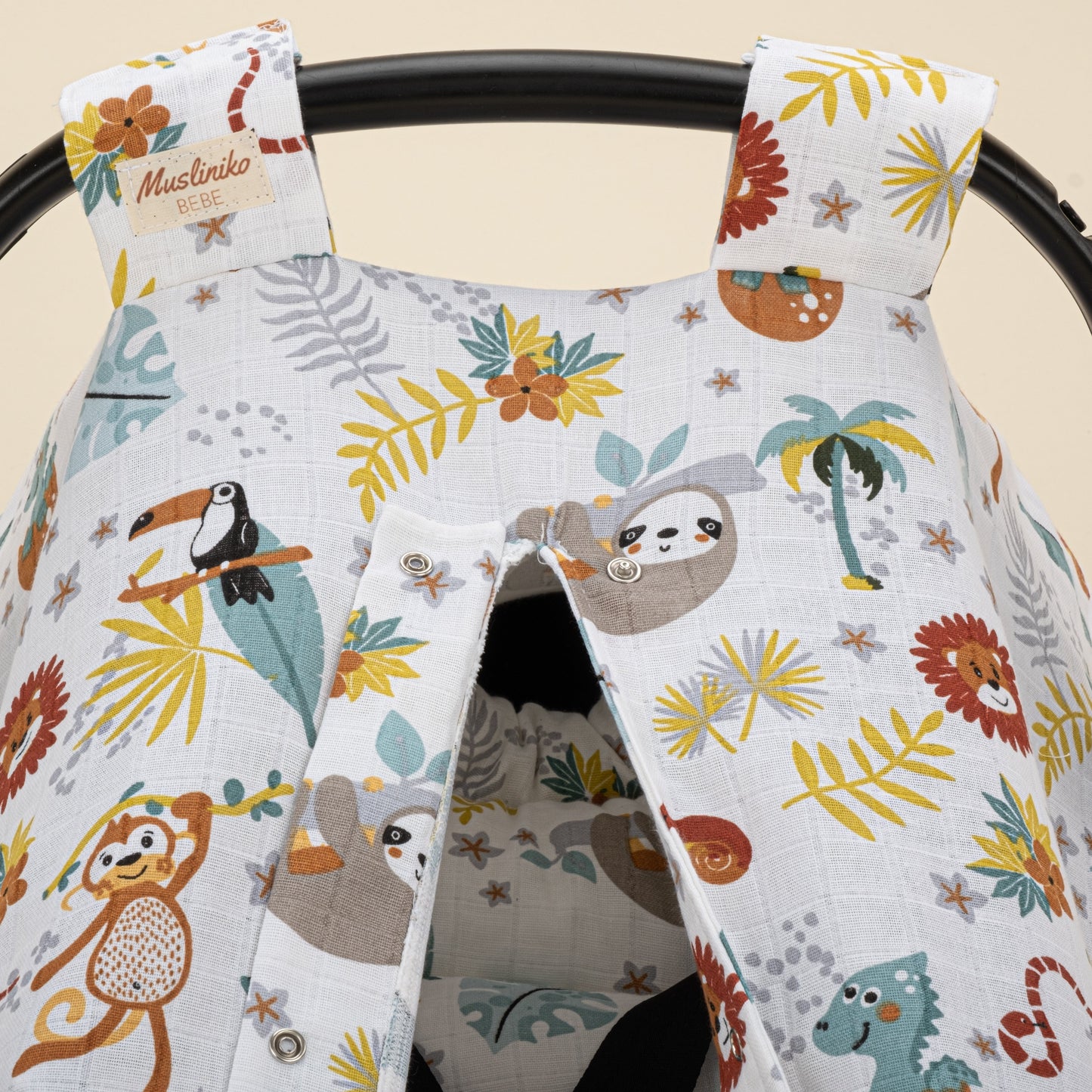 Stroller Cover Set - Single Side - Hayvanat Bahçesi