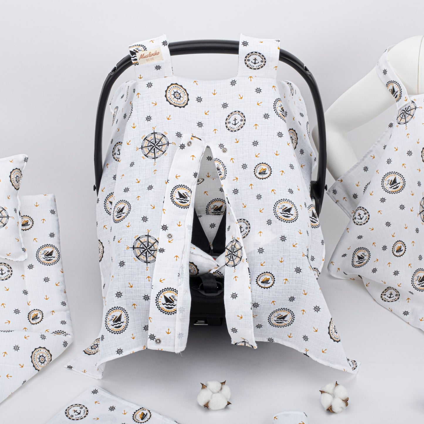 11 Piece - Newborn Sets - Summery - Sarı Gemili