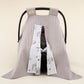 Stroller Cover Set - Double Side - Gri Saten - Kaplan