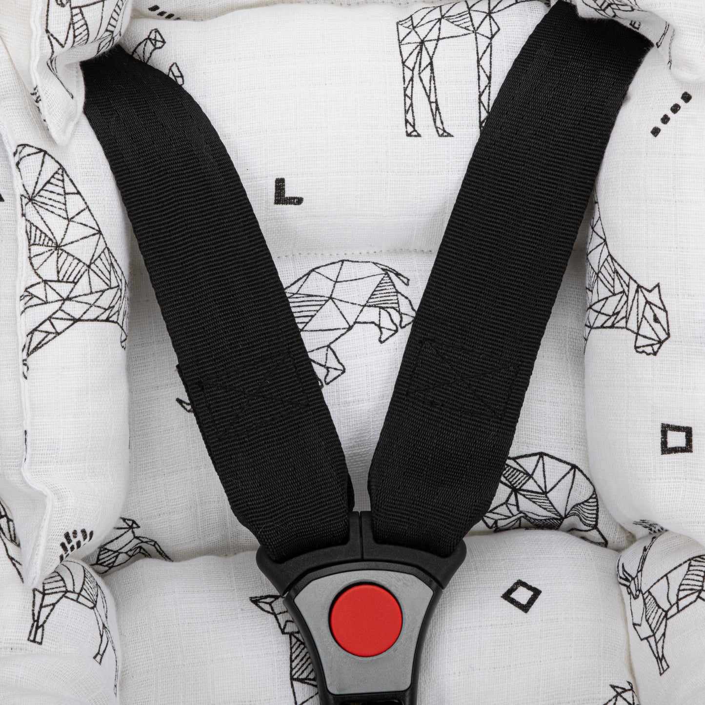 Stroller Cover Set - Double Side - Gri Waffle - Kaplan