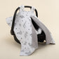 Stroller Cover Set - Double Side - Gri Waffle - Kaplan