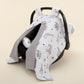 Stroller Cover Set - Double Side - Gri Waffle - Kaplan