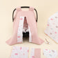 9 Piece - Newborn Sets - Double Sided - Seasonal - Pudra Muslin - Pembe Bulut