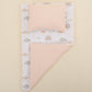 Double Sided Changing Pad and Pillow -  Somon Örgü - Yeşil Gökkuşağı