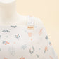 Breastfeeding Bib - Yeşil Çiçekler