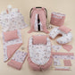 18 Piece Full Set - Double Sided - Pudra Muslin - Pastel Gökkuşağı