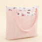 Baby Care Bag - Pembe Waffle - Kelebekler