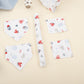 9 Piece - Newborn Sets - Double Sided - Winter - Bebe Mavi Petek - Harfli