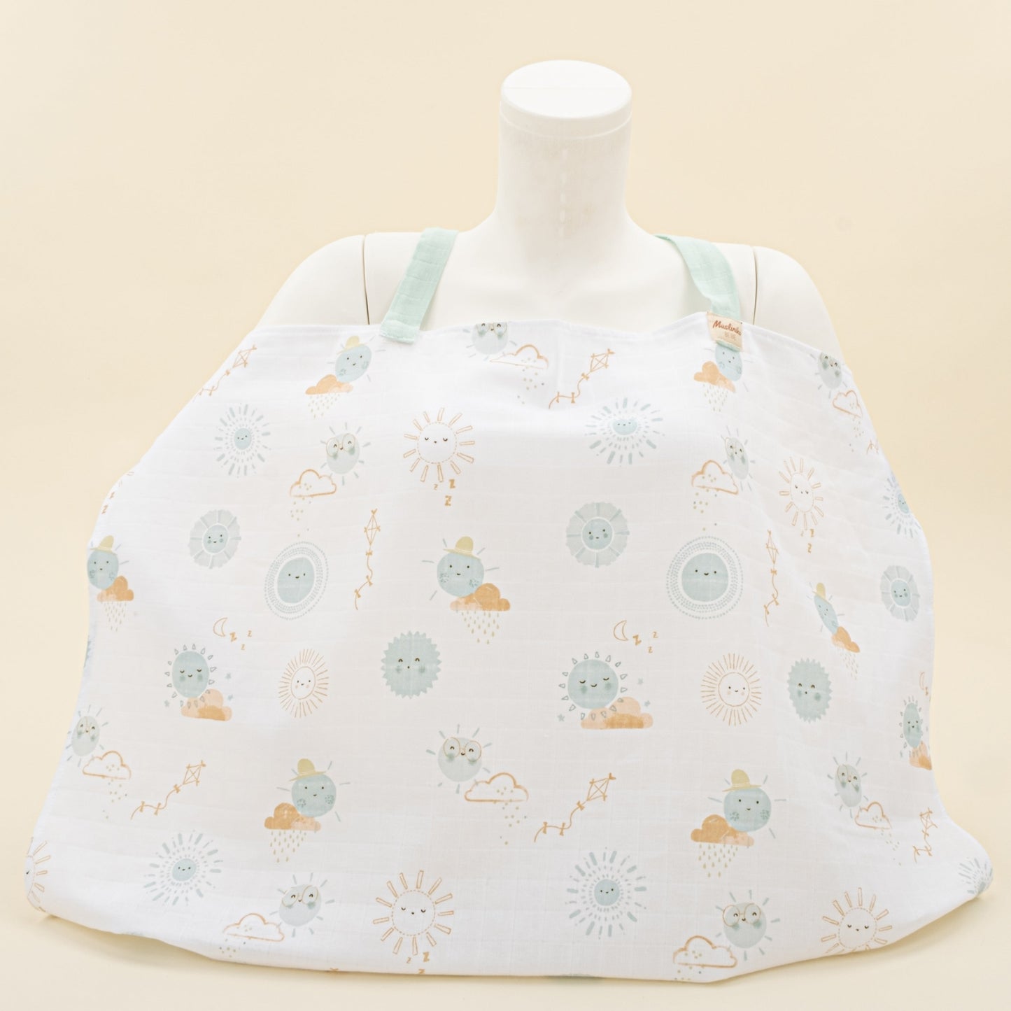 Breastfeeding Bib - Su Yeşili Güneş