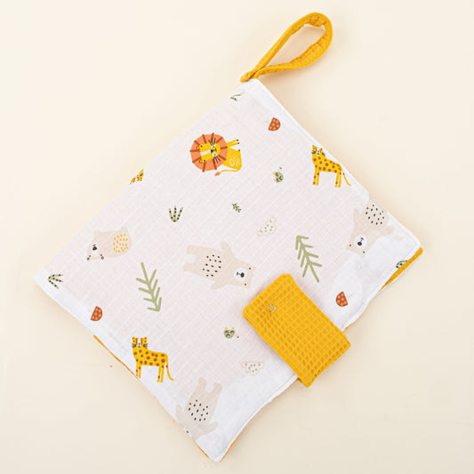 Baby Care Bag - Hardal Petek - Aslan