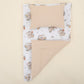 Double Sided Changing Pad and Pillow - Sütlü Kahve Örgü - Koala