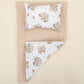 Double Sided Changing Pad and Pillow - Sütlü Kahve Örgü - Koala