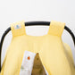 Stroller Cover Set - Double Side - Yellow Muslin - Lion
