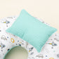 Breastfeeding Pillow - Nile Green Honeycomb - Space