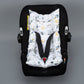Stroller Cover Set - Double Side - Yellow Honeycomb - Space