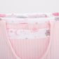 Baby Care Bag - Pink Knitting - Pink Cloud