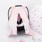 9 Piece - Newborn Sets - Winter - Pink Knitting - Pink Cloud