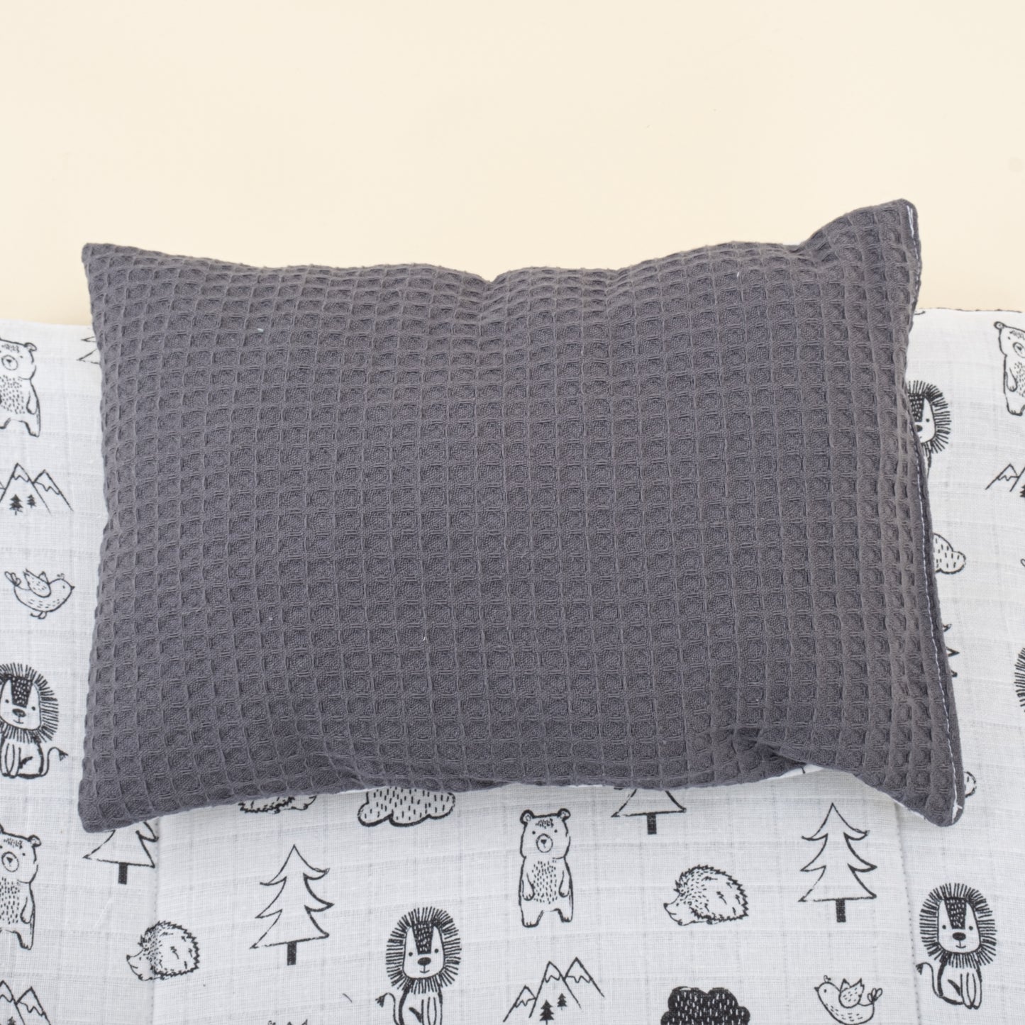 Double Side Changing Pad - Anthracite Honeycomb - Minimal Forest