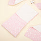 10 Piece - Newborn Sets - Seasonal - Cream Muslin - Pink Tiny Stars