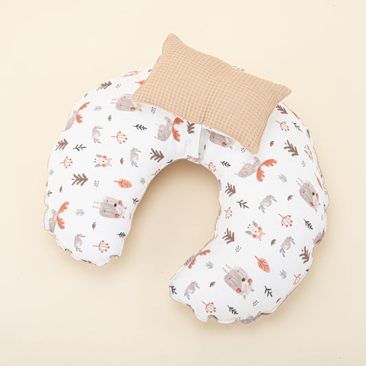 Breastfeeding Pillow - Honey Foam Honeycomb - Little Sheeps