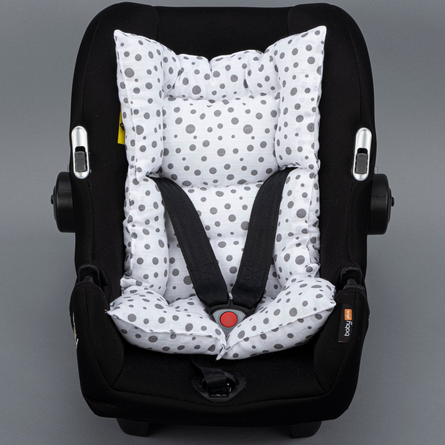 Stroller Cover Set - Single Side - Small Polka Dots