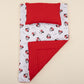 Double Side Changing Pad - Red Satin - Minnie