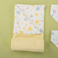 9 Piece - Newborn Sets - Winter - Yellow Braid - Colored Triangles