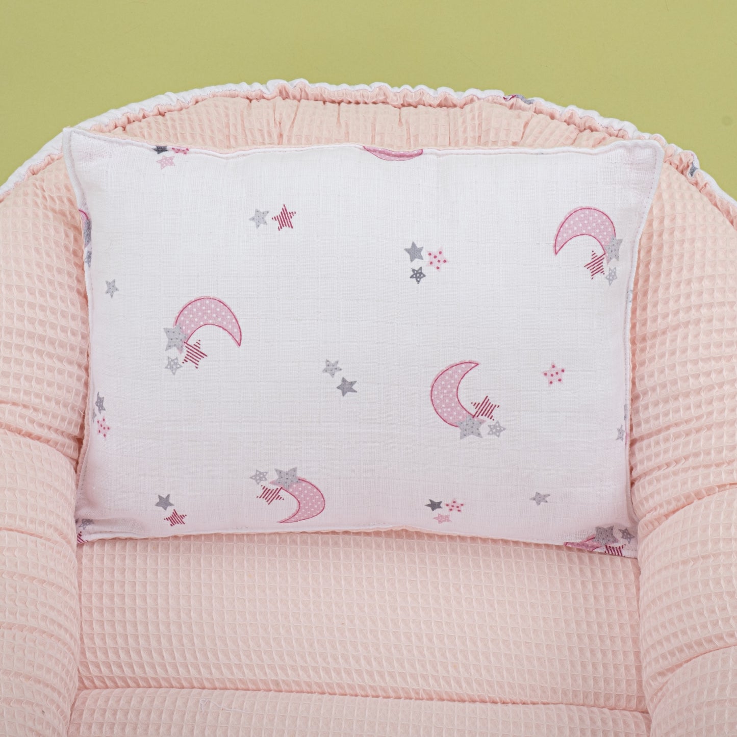 Babynest - Pink Honeycomb - Pink Moon