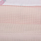 Pique Blanket - Double Side - Pink Honeycomb - Pink Moon