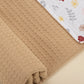 Pique Blanket - Double Side - Honeycomb - Spring Patterns