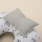 Breastfeeding Pillow - Gray Honeycomb - Tiger