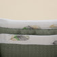 Baby Care Bag - Green Braid - Green Feather