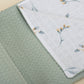 9 Piece - Newborn Sets - Winter - Mint Honeycomb - Leaves