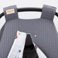 Stroller Cover Set - Double Side - Anthracite Honeycomb - Marine